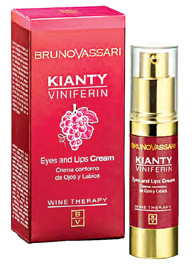 Crema de ojos y labios  Kianty Viniferin $ 56.00  Bruno Vassari  Edificio Equilibrium  (Frente al Mall del Sol)