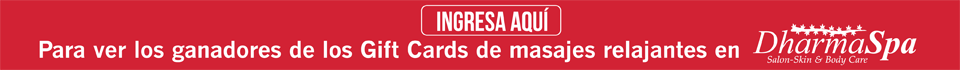Sambo y DharmaSpa te regalan 5 Gift Cards de masajes relajantes.
