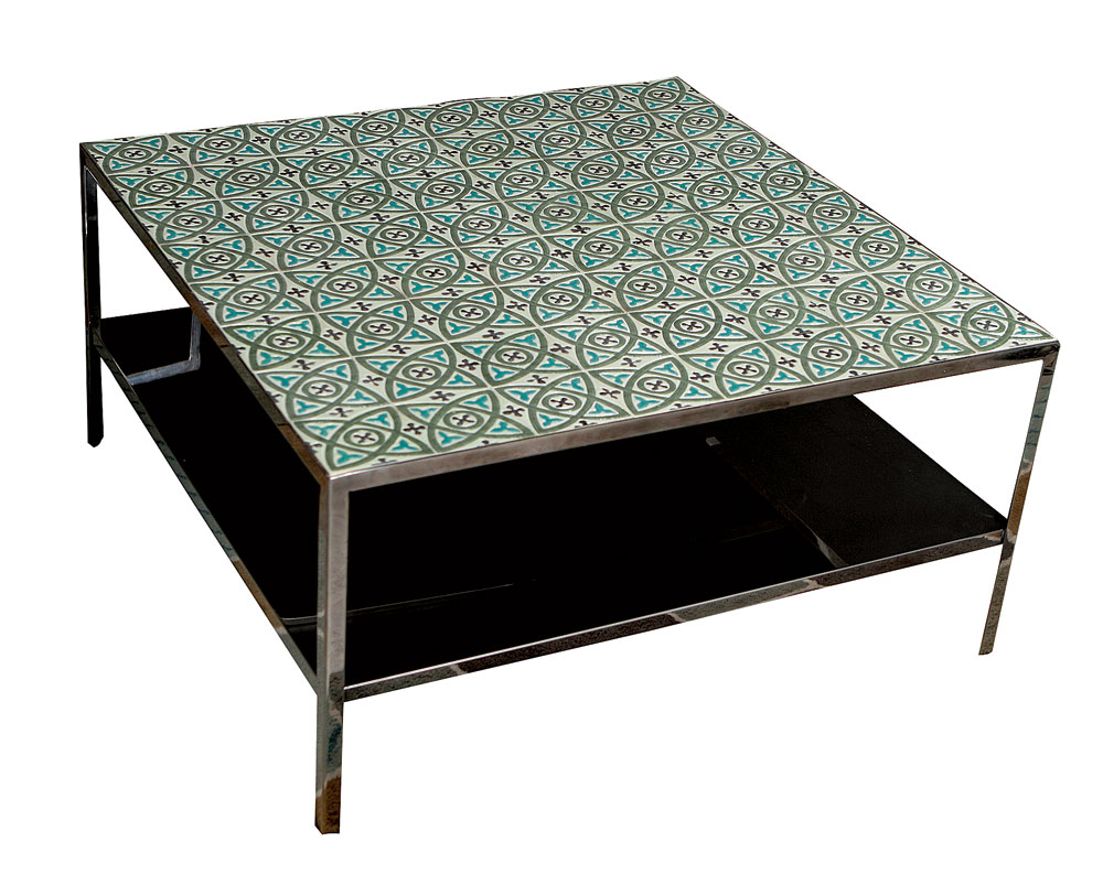 Mesa con top marroqui $1290 B Home Plaza Navona