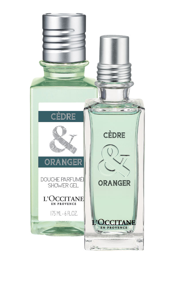 Nuevas líneas de L` Occinate. Cremas, gel de duchas y colonias, en cedro y flor de acacia. L` Occinate Village plaza.