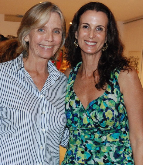 Silvia de Goldbaum y Larissa Marangoni