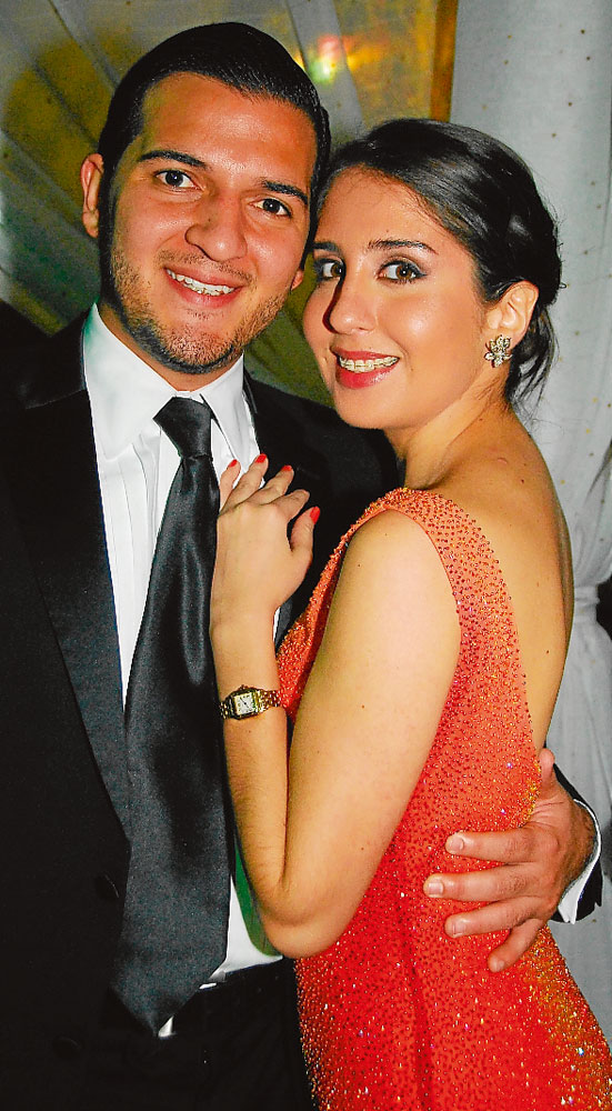 Andrés Reshuan y Amira Manzur.