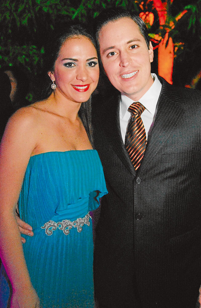 Mario Vernaza y María José Mena.