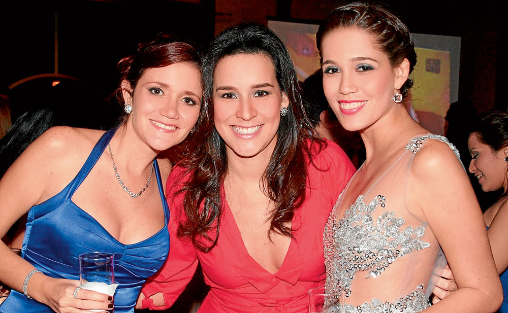 Gabriela Martínez, María José Torres y Karol Cárdenas.