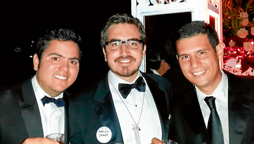 José Luis Ponce Fuentes, Ricardo Torres Fuentes y Tonny Samán Péndola.