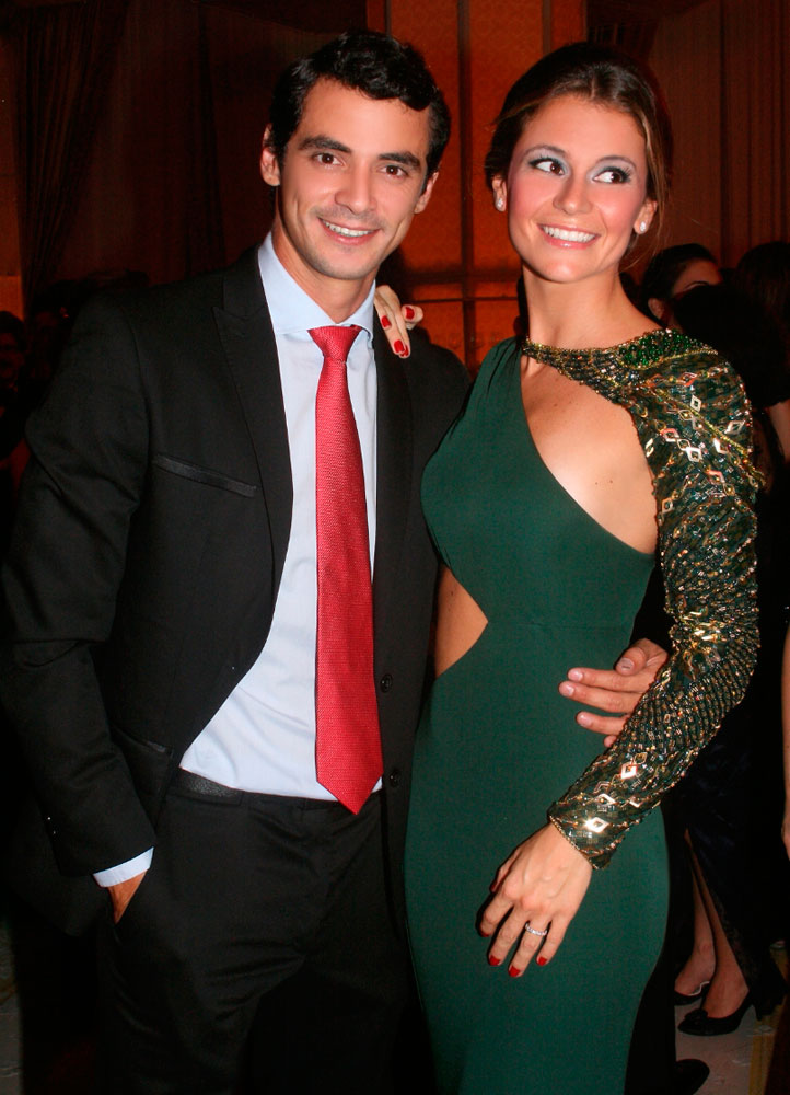 Pierre Pesántez y Federica Cerutti.