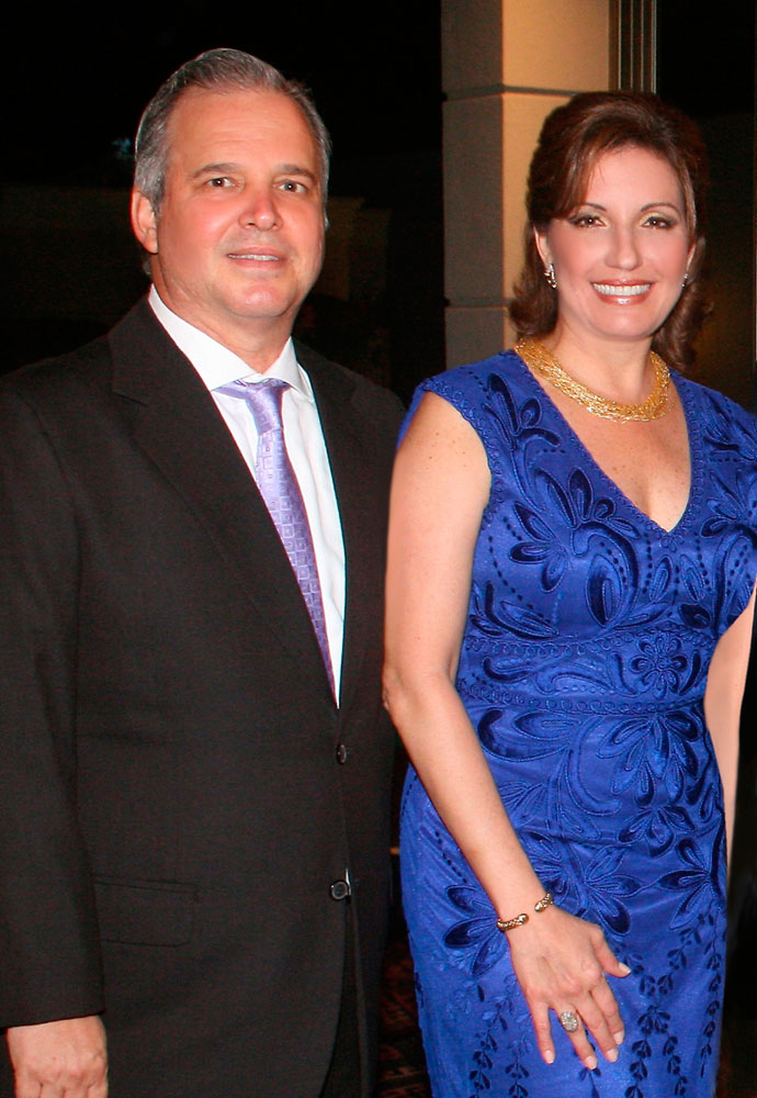 Luis Fernando Illingworth y María del Carmen Peña de Illingworth.