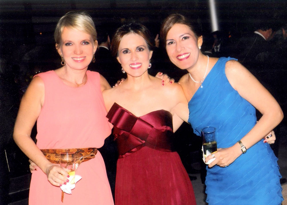 Kati de Emanuel, Marcela de Baquerizo y Patricia Coello.