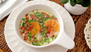 Huevos en cocotte