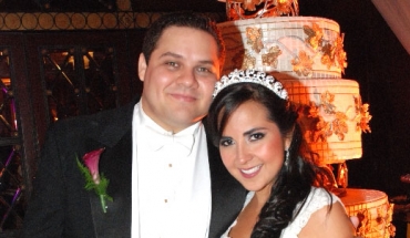 Los novios, Denise y Xavier