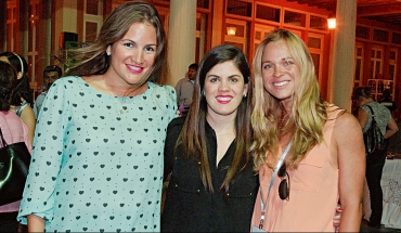 Gabriela Zea, Pierina Álvarez y Alexa Altgelt