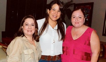 María Gabriela Gálvez, Martha María Roggiero y María Asunción Gálvez