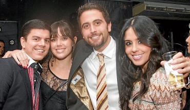 Francisco Andrade, Gabriela Van Isschot, Daniel Fernández y María Isabel Pérez.