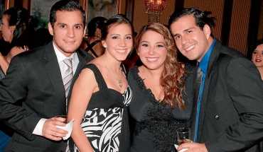 Samir Manzur, María José Franco, Fabiana Durán y Daniel Zunino.