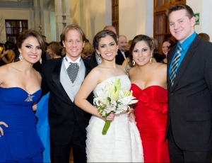 Maria Gabriella Ponce-Skidmore, Chad, Peggy, Carolina Ponce-Tryon, Connor Tryon.