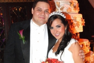 Los novios, Denise y Xavier