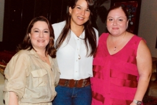 María Gabriela Gálvez, Martha María Roggiero y María Asunción Gálvez