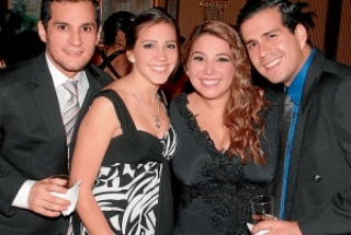 Samir Manzur, María José Franco, Fabiana Durán y Daniel Zunino.