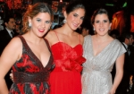 Ceci Vallarino, María Elena González y María Leticia de Baquerizo.