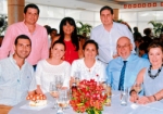 David Wright, Tanya de Gonzenbach, Oliver Kloptstein, Hernán Meyer, Ana Francisca de Rosillo, Gloria de Calle, Roland Fischer e Iris de Fischer.