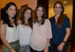 Titi Ponce de Vernaza, Estefanía Ponce de Fernández, Gaby Nevárez de Medina y Alicia Ycaza de Tabacci