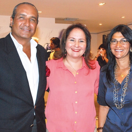 Humberto Romero, Rosa Jurado, Antuca Nogales.