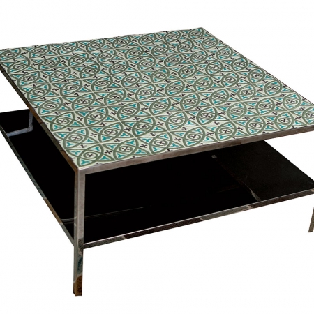 Mesa con top marroqui $1290 B Home Plaza Navona