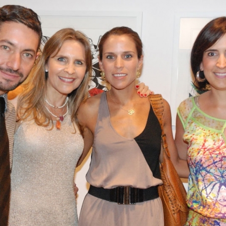 Gustavo Moscoso, Patricia Meier, Ana Margarita Nevárez de Navarrete e Ivone de Dassum