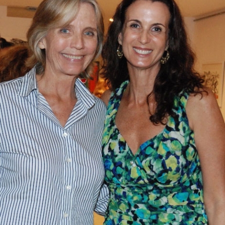 Silvia de Goldbaum y Larissa Marangoni