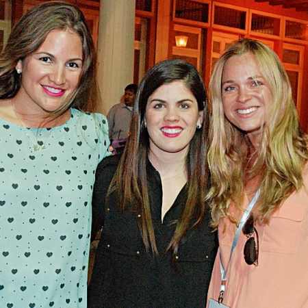 Gabriela Zea, Pierina Álvarez y Alexa Altgelt