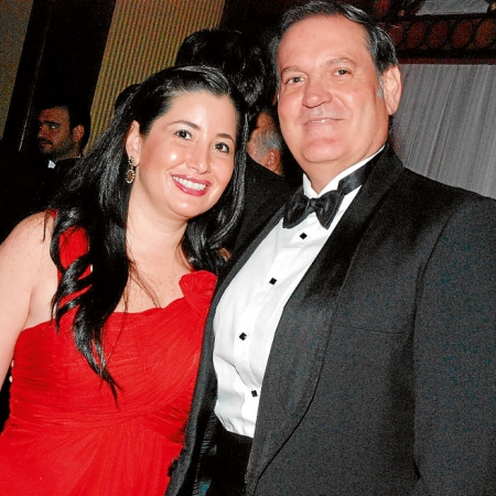 Mariela Aguirre de Andrade y Alfonso Andrade.