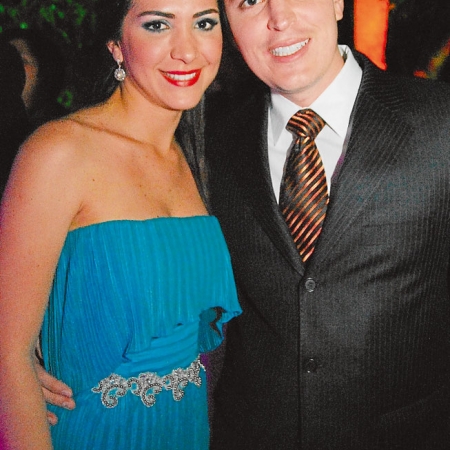 Mario Vernaza y María José Mena.