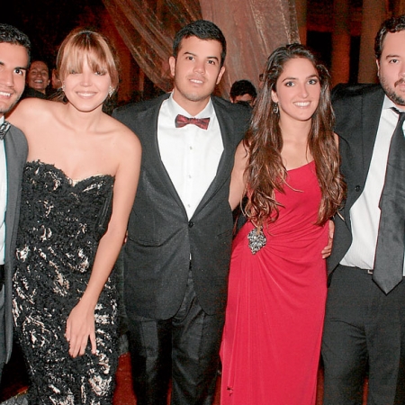 Juan José Morán, María Cristina Valencia, Miguel Vargas, Claudia Aguirre, Jorge Uscocovich y Gabriela Kronfle.