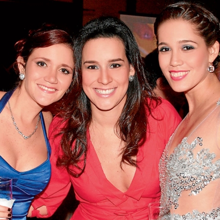 Gabriela Martínez, María José Torres y Karol Cárdenas.