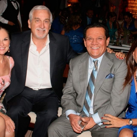 Ana María Jiménez de Amador, Esteban Amador, José Zunino y Ana María Serrano de Zunino.