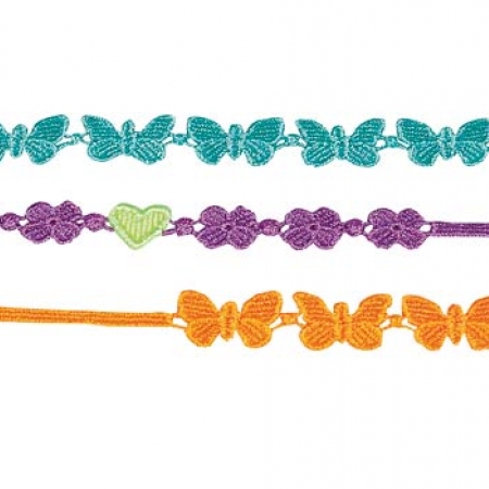 Pulseras italianas de colores 14.50 más IVA Mariposa Gift Shop Village Plaza