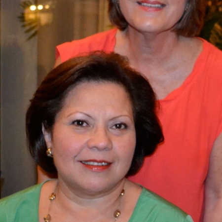 Margarita Noboa de Nevárez e Isabel Ponce de Nevárez